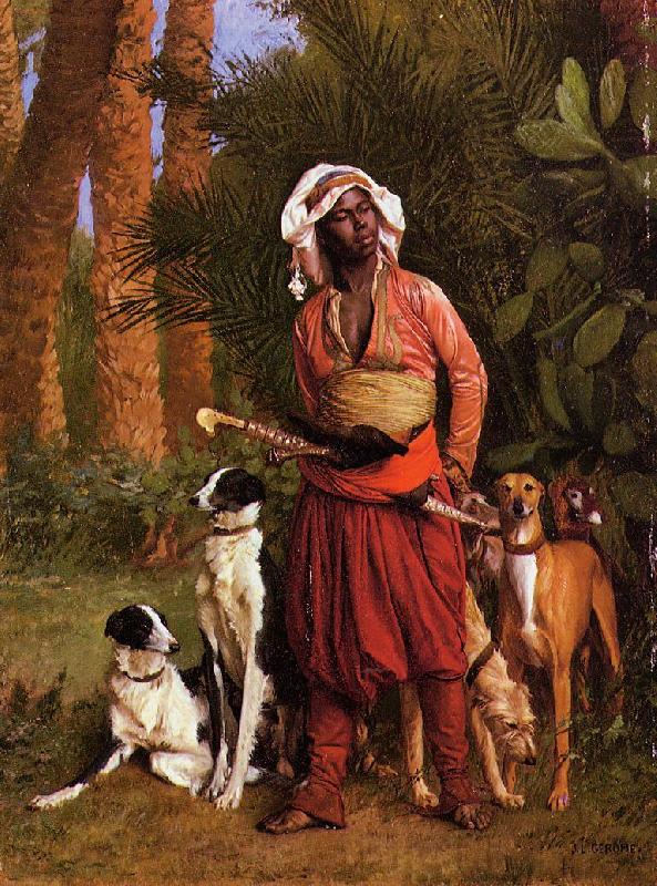 Jean Leon Gerome The Negro Master of the Hounds Spain oil painting art